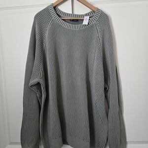 GAP Men's Crewneck Sweater - Light Gray